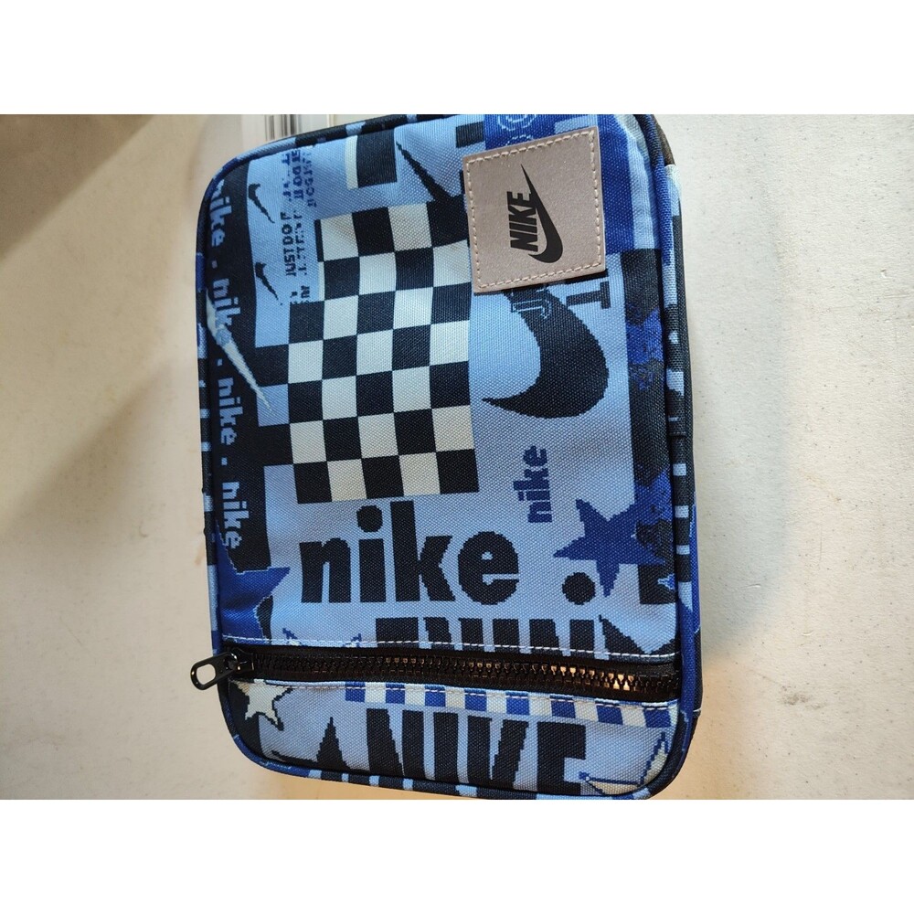 Nike Hard Shell Lunch Box Blue NWT Cooler Insulated 1187